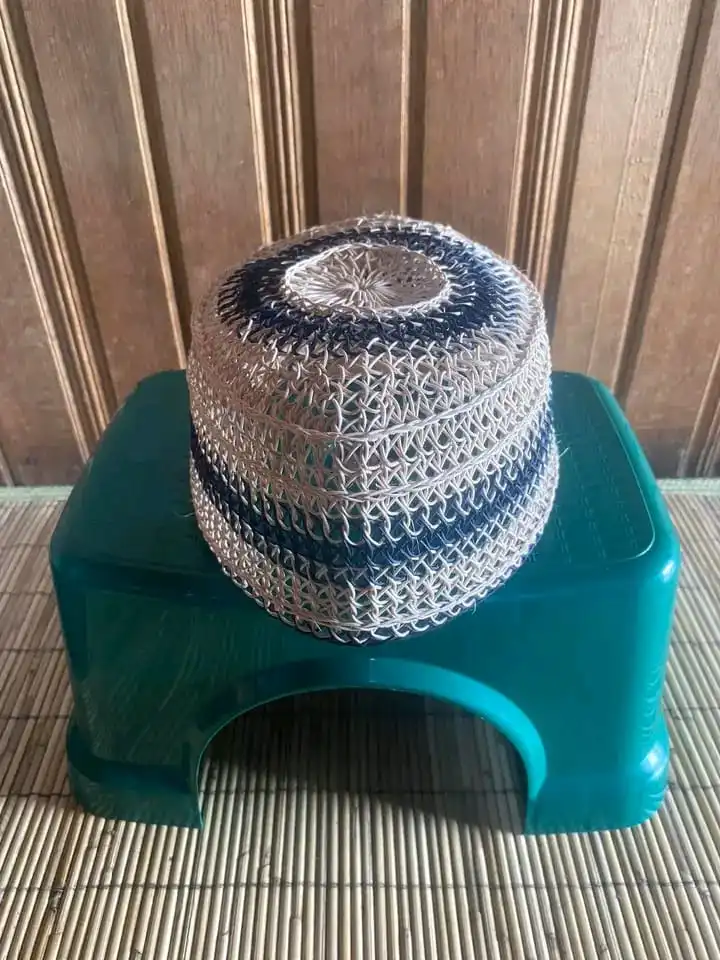 Peci Rotan Motif 2