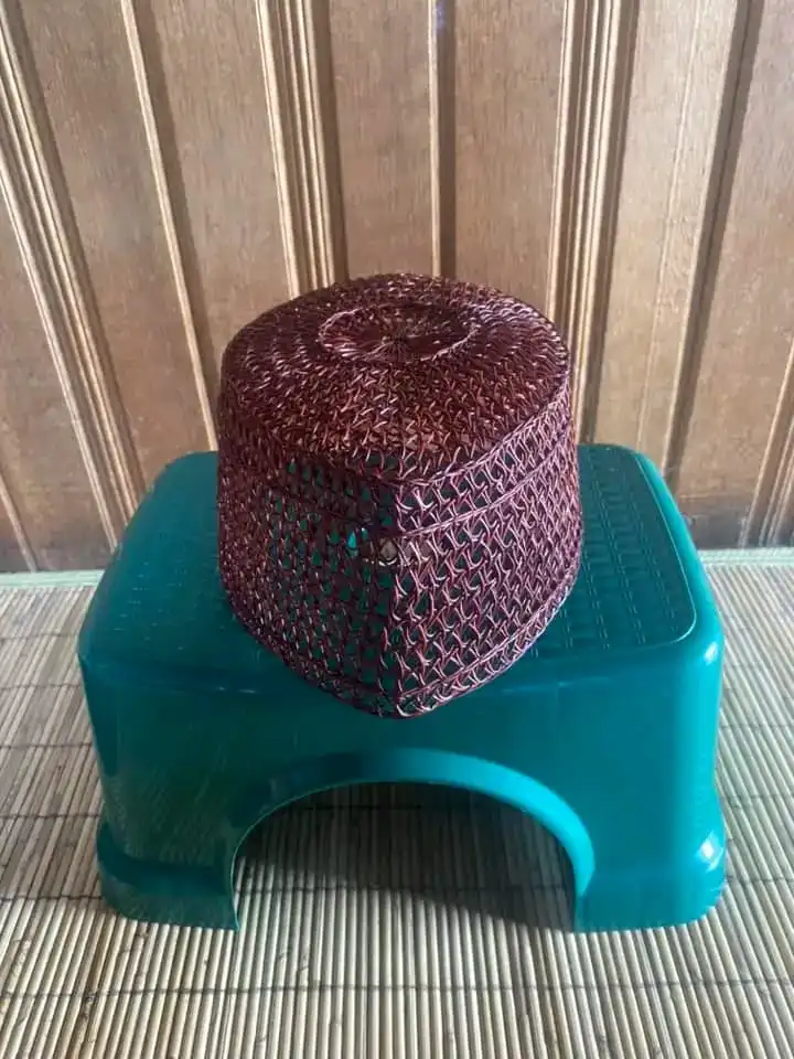 Peci Rotan Motif 4